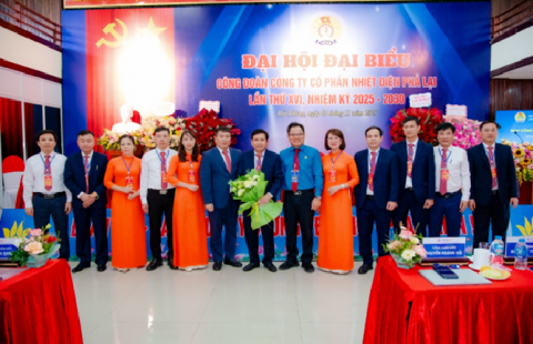 Đại hội Công đoàn CTCP Nhiệt điện Phả Lại khóa XVI, nhiệm kỳ 2025-2030